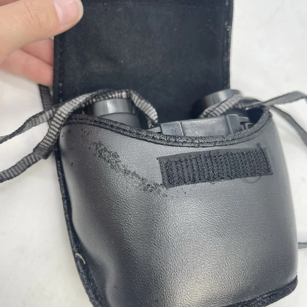 Vintage Pentax 8x24 7.5° Compact Binoculars Japan Case Travel Birding Hiking